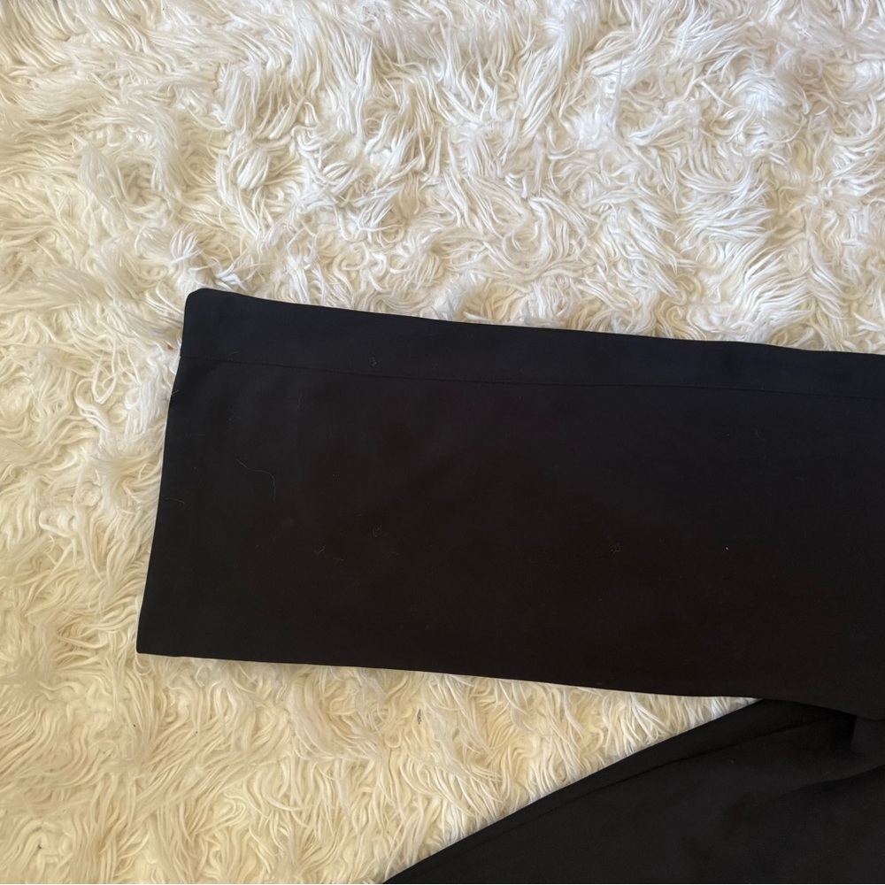 Christian Siriano Hi-Rise wide leg  Black womens Dress Pants - Picture 8 of 8